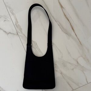 PRICE DROP: 20.00: DKNY Classic Black Microfiber Shoulder Bag